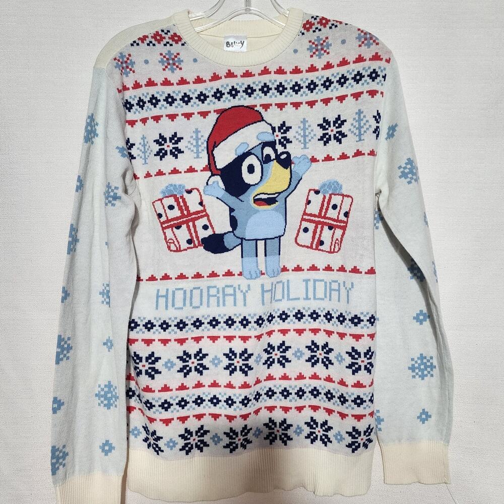 Bluey Christmas medium size women's XL sweater